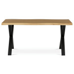 Jídelní stůl 160x90cm, mdf, divoký dub, HT-F4316 OAK