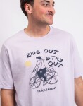 Tričko Fjällräven Hoja Iväg T-shirt M 452 Lavender Mist