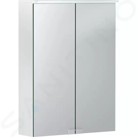 GEBERIT - Option Zrcadlová skříňka s osvětlením, 500x675x180 mm, bílá 500.257.00.1