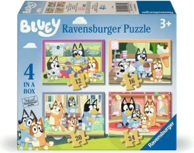 RAVENSBURGER Puzzle Bluey 4v1