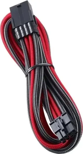 CableMod PRO ModMesh 8-Pin PCIe prodlužovací kabel 45 cm - carbončervená (CM-PCAB-8PCI-N45KCR-3PK-R)