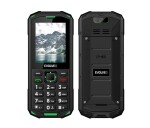 EVOLVEO StrongPhone X5, vodotěsný odolný Dual SIM telefon, černo-zelená EDF_547105