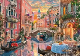 Clementoni PUZZLE Západ slunce v Benátkách