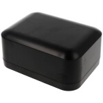 Hammond Electronics 1556EABK univerzální pouzdro 160 x 120 x 70 plast ABS zpomalující hoření černá 1 ks