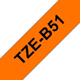 Brother TZE-B51 šedá / Páska do tiskárny štítků / Laminovaná / 24 mm / 5 m (TZE-B51)