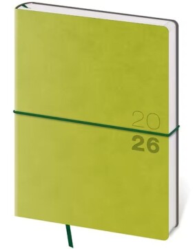 Diář 2026 týdenní B6 Flexio - zelená