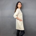 HOSH Dámské šaty Boronia Velikost: UNI, Barva: Béžová