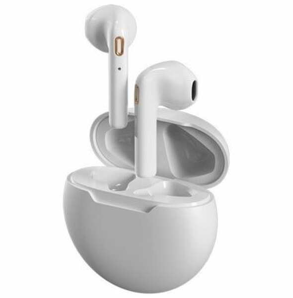 Fenda FD E2 bílá / bezdrátová sluchátka do uší / Bluetooth 5.2 / mikrofon / dobíjecí box (SLUFEN0003)