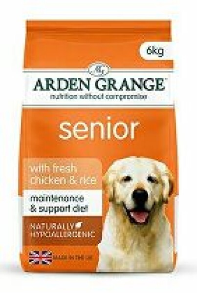 Arden Grange Dog Senior with fresh Chicken&Rice 6kg