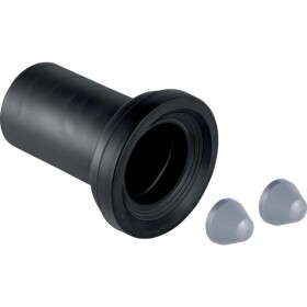 GEBERIT - Příslušenství Připojovací trubka s manžetou a krycími víčky, d 90 mm 152.425.46.1