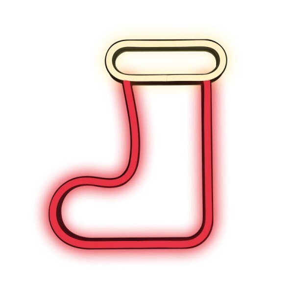 Forever dekorativní Led Vánoční ponožka