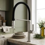 REA - Kuchyňská baterie Lago Brush Nickel REA-B9334