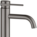 REA - Umyvadlová baterie Lungo Grip Gun Grey, nízká REA-B8778