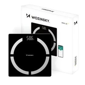 Wozinsky WIWL-30 černá / Osobní váha / Bluetooth / Chytrá
