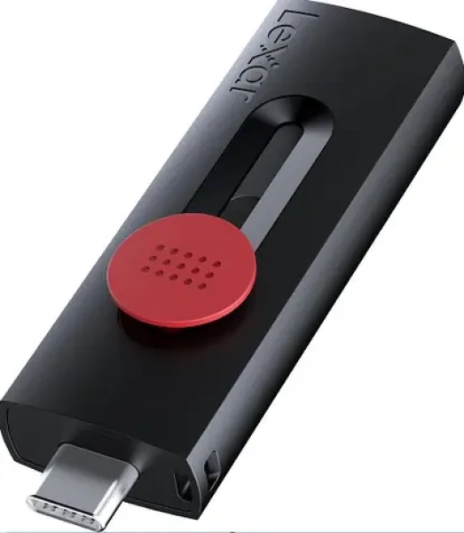 Lexar 64GB JumpDrive D300 černá / Flash Disk / USB-A 3.2 / USB-C 3.2 (LJDD300064G-BNBNG)