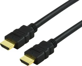 MediaRange černá / HDMI kabel / High Speed / Ethernet / 18 Gbit/s / 5 m (MRCS158)
