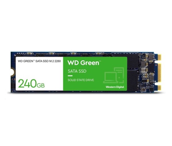 WD GREEN SSD WDS240G3G0B 240GB Powered by SanDisk M.2 SATA, (R:545) EDF_8100407