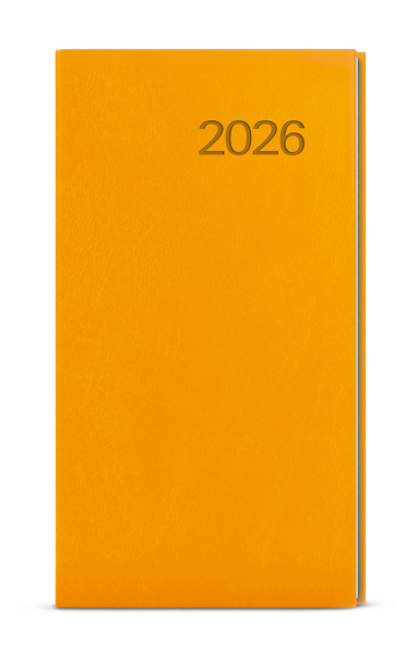 Týdenní diář 2026 Baloušek kapesní Jakub - Vivella okrová