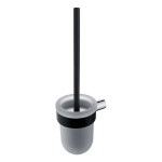 Nimco Nava chrom - černá mat toaletní wc kartáč NA 28094WN-b NA 28094WN-b