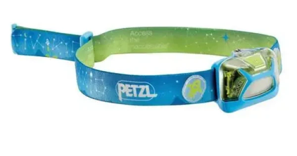 Petzl Tikkid modrá / Čelová svítilna / 20 lm / dosvit až 7 m / 3x AAA / IPX4 (E091BA00)