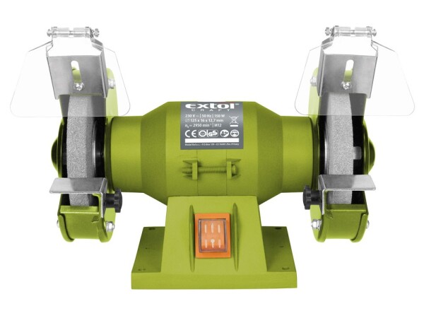 Elektrická dvoukotoučová stolní bruska EXTOL CRAFT 410120