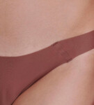 Dámská tanga ZERO Feel 2.0 Tiny tanga - UNKNOWN - tm. hnědé 7505 - SLOGGI BROWN L