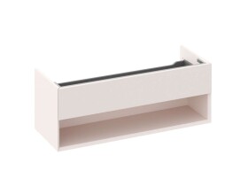RAVAK - Lite Umyvadlová skříňka 120x45x43 cm, 1 zásuvka, Alabaster Pink X000001872