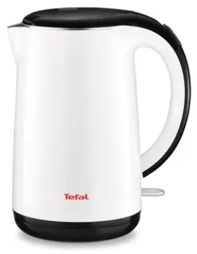 Tefal Safe'Tea KO260130 bílá / Rychlovarná konvice / 1800W / 1.7 l / plast / otočný konektor 360° (KO260130)