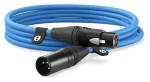 RODE XLR3M-B modrá / Kabel XLR (M) - XLR (F) / 3 m (XLR3M-B)