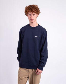 Patagonia Fitz Roy Icon Uprisal Crew Sweatshirt New Navy S