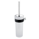 Nimco Nava chrom - černá mat toaletní wc kartáč NA 28094W NA 28094W