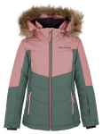 Dětská zimní bunda Hannah Leane JR rosette/dark forest 128