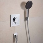 HANSGROHE - Ecostat Comfort E Termostatická baterie pod omítku, pro 2 spotřebiče, chrom 33711000