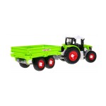 Mamido Konstrukční traktor s přívěsem zelený