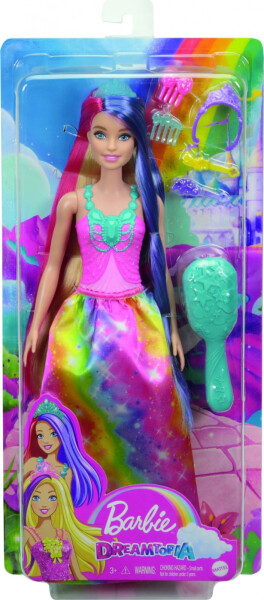 Barbie princezna s dlouhými vlasy - Mattel Barbie