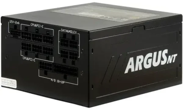 Inter-Tech ArgusNT HA-1000BA3 černý / Počítačový zdroj / ATX 3.1 / 1000W / 80 PLUS Platinum / 12VHPWR (88882250)