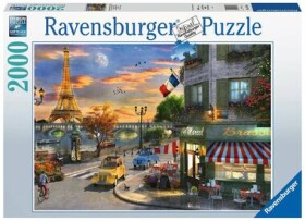 RAVENSBURGER Západ slunce v Paříži 2000 dílků