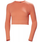 Dámské bezešvé tričko Allure Seamless Crop Top Ls W 53939 284 - Helly Hansen M