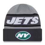 New Era Pánská zimní čepice New York Jets NFL 2023 Sideline Tech Knit Beanie