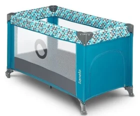 LIONELO Postýlka cestovní Stefi Green Turquoise (LLOZSTEFGNTQEXXXXXXX)