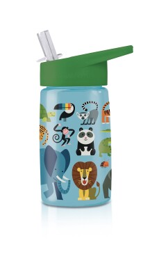 Crocodile Creek Láhev na pití - Přátelé džungle (450 ml)