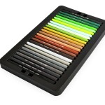 Bruynzeel Bruynzeel, 60325072, sada oboustranných popisovačů, brush/fineliner, 72 ks