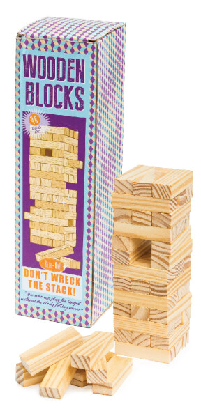 Fun2Give Dřevěná stavebnice - Jenga věž