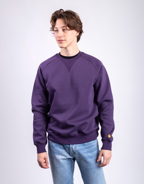 Carhartt WIP Chase Sweat Lokers/Gold S