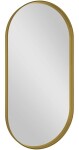 SAPHO - AVONA oválné zrcadlo v rámu 50x100cm, zlato mat AV500G