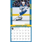 JF Turner Kalendář St. Louis Blues NHL 2027 Wall Calendar