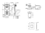 GROHE - Rapid SL Set předstěnové instalace, klozetu, sedátka SoftClose a tlačítka Skate Cosmopolitan, chrom SANI11BB2113