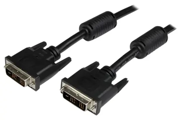 StarTech Kabel DVI-D - DVI-D single link černá / Kabel / M-M / 5 m / max. 1920x1200 (DVIDSMM5M)