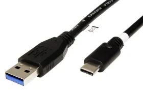 Goobay 73141 synchronizační a nabíjecí kabel Super Speed USB-C na USB A 3.0 3 m černá (4040849731419)