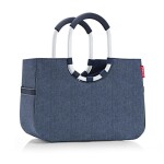 Nákupní taška Reisenthel Loopshopper L Herringbone dark blue